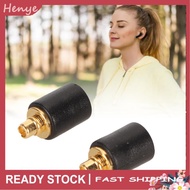 henye MMCX Cable Adapter  2pcs Connector High Performance HiFi Sound Replacement Silver Tin Wire for