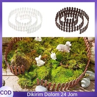 90*5cm Miniature Wooden Fence Diorama Fence Miniature Model For Diy Miniature House Toy Miniature Fe