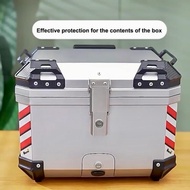 Top Box Aluminium abs Motorcycle 36L 45L 55L 57L Motorcycle Box Storage Top Box SANDAR BELAKANG SUIT