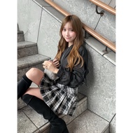 SEVEN|Japan • GRL Slit Ribbon Sleeve Short Blouse Jacketღ