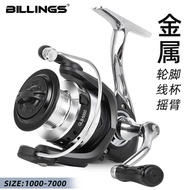 Billings GLB All-Metal Spinning Wheel Fishing Reel Fishing Reel Fishing Reel Fishing Reel Lure Reel 