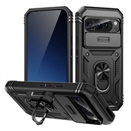 360 Full Protection Phone Case Google Pixel 10 Pro XL 9Pro 8A 9A 7A 8Pro Case Armor Car Magnet Ring 