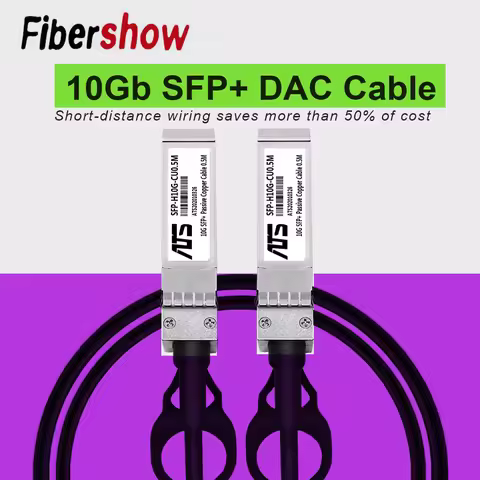 10G SFP+ DAC Cable 1m 3m 5m 10Gbps SFP+ DAC Cable Compatible for Cisco MikroTik Intel Switch POE GBI