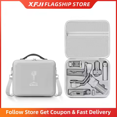 XFJI Carrying Case Bag for DJI Ronin RS 4 Mini Gimbal Stabilizer Accessories Travel Handbag RS4 Mini
