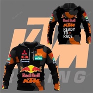 Red Bull KTM Factory Racing Motorex Alpinestars0101 Men Zipper NO ZIPPER Hoodie Spring Autumn Casual