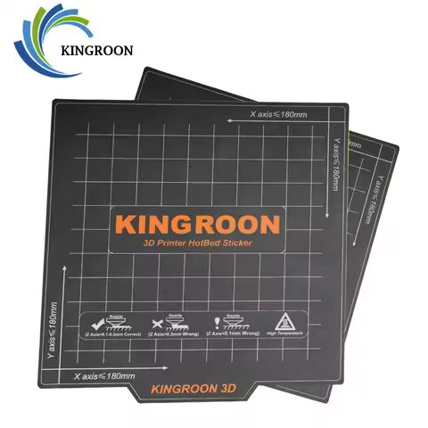 KINGROON Flexible Magnetic Heatbed 180x180/235x235mm 3D Printer Hot bed Sheet A+B Soft Magnet Build 