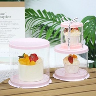 5/10pcs New Bento Acetate Box Bento Cake Acetate Cake Box