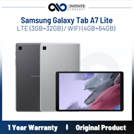 Samsung Galaxy Tab A7 Lite (LTE/WIFI) (3GB+32GB/4GB+64GB)  Tablet - Original Samsung Malaysia Warranty