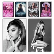 JS89 Pop Singer A-Ariana G-Grande Poster HD posters waterproof ideal for living room bedroom bar dec