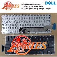 Dell Inspiron 13 5368 Laptop Keyboard 5378 7368 7378 P87g P87g001 P88g