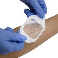 100Pcs Medical 6X7cm/10X12cm Transparent Waterproof Wound Dressing Adhesive IV Cannula Infusion PU