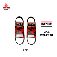 🇲🇾 BANDO 3PK Fan Belt - 590 / 630 / 715 / 725 / 735 / 940 / 975
