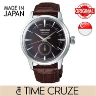 [Time Cruze] Seiko SSA393J1 Presage Japan Made Automatic Brown Leather Strap Brown Dial Men Watch SSA393J SSA393