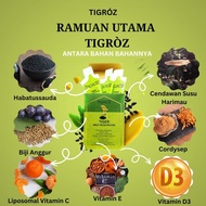 halal tigroz Tiger milk mushroom TMM READY stock  COD 100%  enhanced ingredients jakim cert