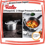 Fissler Pressure Cooker Gas IH Compatible 2 Stage Pressure Stainless Steel Vitaquick Premium ( 2.5 L