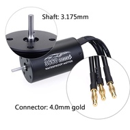 กันน้ำรถ RC 1/10อะไหล่3660 2600KV 3300KV Brushless Motor สำหรับ Tamiya Traxxas Slash Bandit Redcat 1