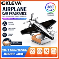 EKLEVA Car Interior Solar ABS Airplane Perfume