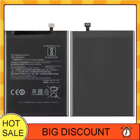 BN57 BM4J BM3L BM4E BM3M BM3E BN4A BN46 Battery For Xiaomi Mi 9T Pro 8 Lite 9 SE 11 POCO X3 NFC F1 F
