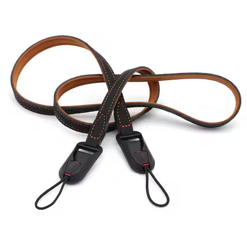 Quick Release Leather Camera Neck Shoulder Strap For Fujifilm X100VI X100V X-E4 X-T4 X-S10 X-T200 X-