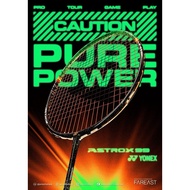 Yonex Astrox 99 Pro Gen 3 4u5 Badminton Racket New Black And Green Thai Code First Hand 3-Year Warra