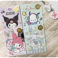 [Online Stationery] Nanbaoxing Sanrio Self-Filling Weekly Plan 25k/Kuromi/Melody/Big-Eared Dog/Pacha