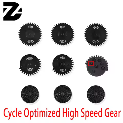1Set CNC Steel Reinforcement Low Noise Cycle Optimized High Speed Gear For Ver.2/3