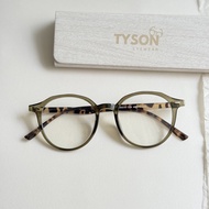 TYSON eyeglass frames, round frames, close-fitting women's fashion eyeglasses, free towel box 30277