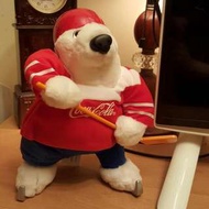 絕版可口可樂 雪橇 熊仔 毛公仔 Coca Cola limited  bear Doll Soft Toy Plush Stuffed Animals 