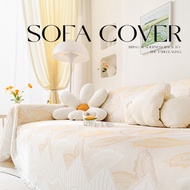Ice Silk fabric sofa bed 2025 • Anti-slip & cool • 3 fashionable colors