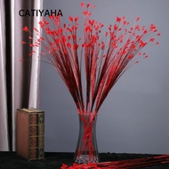 CATIYAHA 5pcs/Pack Peacock Grass, Multicolor 80cm Artificial Grass, Bohemian 20 Heads Feather Textur