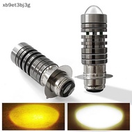 Cod universal 12V dual color Headlight bulb p15d H6 px15d LED motorcycle Headlight H6 Scooter motorc