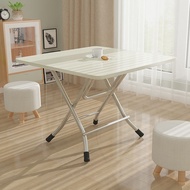 [Folding Table] Small Table Folding Dining Table Household Small Table Dining Table Dining Table Dormitory Bedroom Dining Table