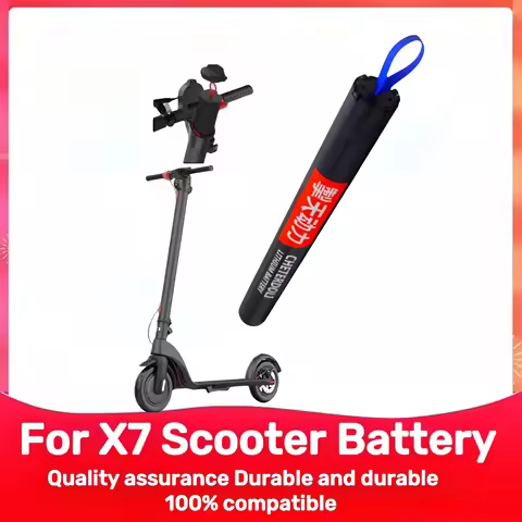 36V 6.5Ah X7 Scooter Battery Foldable Built-in Rechargeable Batteries for Huanxi HX X7 Scooter Elect
