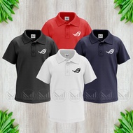 Kids Polo ROG  T shirt 100% premium fabric boys & girls polo tshirt graphic polo tshirt baju budak b