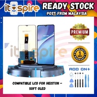 IT SPARE | HEISTON BRAND | SOFT OLED COMPATIBLE LCD SCREEN FOR 13 13 PRO 14 PRO 15 PRO 15 PRO MAX