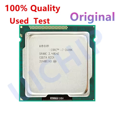 100% Original Core i7 2600K 3.4GHz Quad-Core LGA 1155 cpu processor