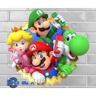 (Part 2/2) Super Mario Character Cut Outs for DIY Party Backdrop Party Decorations Party Supplies