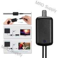 MRO Supply TV Signal Amplifier Booster Digital HD for Cable TV Fox Antenna HD Channel 25DB