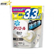 Ariel - ARIEL 4D 炭酸機能抗菌淨白洗衣球 補充裝 白色微香 (39粒) (平行進口) CS