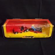 CORGI 10 England Jeep n Motorcycle Trailer