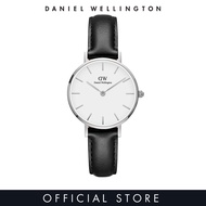 [2 Years Warranty] Daniel Wellington
 Petite Sheffield Watch 28/32mm - Silver - Leather strap - DW W
