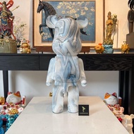 Bearbrick 50 và 80cm Gấu Bearbrick Bụng Phệ Bearbrick Sơn NhúngMạ ĐiệnBlink Trang Trí Nhà Cửa Quà Tặ