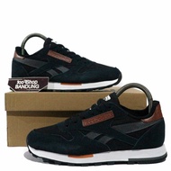 PRIA Reebok Classic Leather Utility Black Navy Brown 40-44 Premium Men's Casual Sneakers