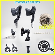 10% OFF LTWOO R9 2x11 Speed, 22s Road Groupset, Shifter + Rear Derailleurs + Front Derailleurs 5800,