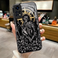 Dark souls III design Tempered Glass Phone Case Cover For POCO F3 F4 F5 M6 4G X3 X4 GT X5 X6 X7 X7 X