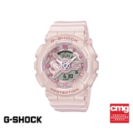 CASIO นาฬิกาข้อมือผู้หญิง G-SHOCK รุ่น GMA-S110ST-4ADR สายเรซิ่น สีชมพู