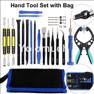 23 in 1 Phone Repair Tools Kit Home DIY Hand Precision Small Screw Driver Screen Opener Tool Kit Baiki Handphone