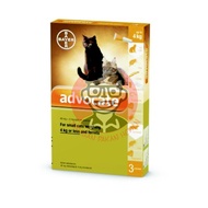 Advocate Cat Flea Treatment For Small Cats up to 4kg (Per Box)