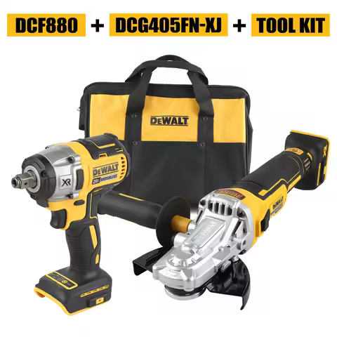 DeWalt Dcf880 or Dcg405FN or DWBAG electric wrench angle grinder polishing machine combination hand 