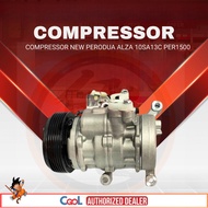 HRM- COMPRESSOR NEW PERODUA ALZA M500 2009-2016 ( 10SA13C 6PK to MYVI 1.3 2005-2010 ) XENCP